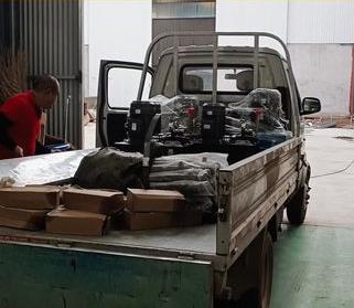 液壓站裝車發(fā)貨了，國(guó)立液壓，快速及時(shí)為客戶送達(dá)